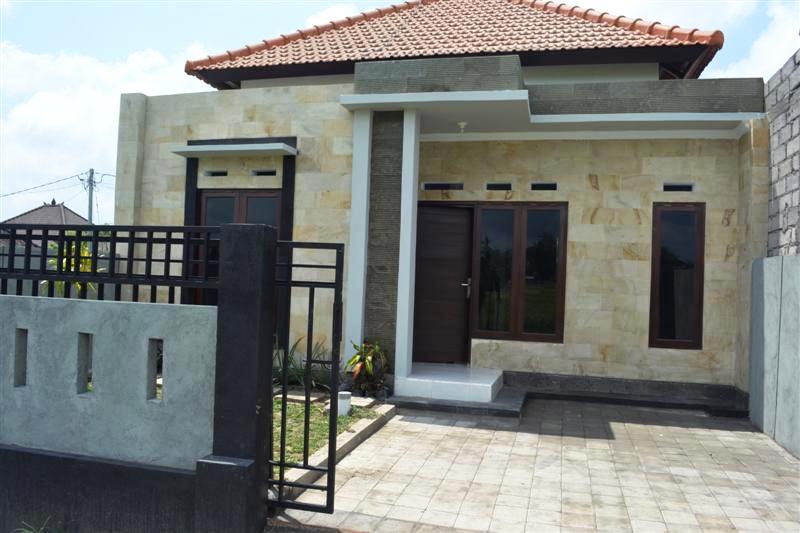 Property Dijual rumah  murah desain  minimalis view sawah 